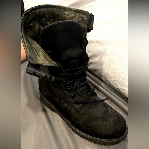 Timberland gaiter boots on feet deals